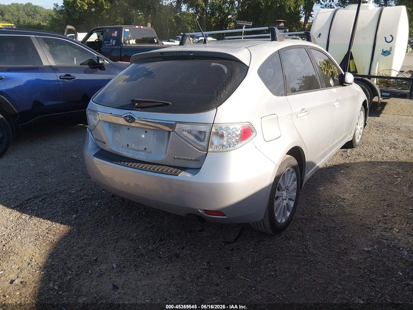 2008 Subaru Impreza VIN JF1GH61638H836630 IAAI salvage auction — SIDE, Salvage (Indiana), sold $375 on 2026-07-15 (photo 4)