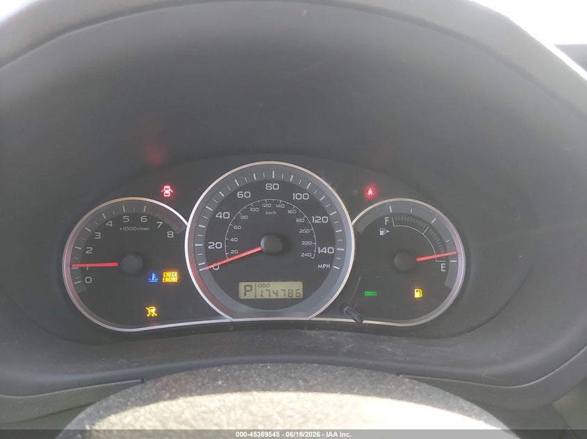2008 Subaru Impreza VIN JF1GH61638H836630 IAAI salvage auction — SIDE, Salvage (Indiana), sold $375 on 2026-07-15 (photo 7)