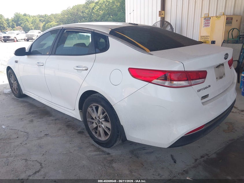 2016 Kia Optima VIN 5XXGT4L36GG064457 IAAI salvage auction — FRONT END, Repossession Paperwork (Georgia), sold $1,150 on 2026-07-13 (photo 3)