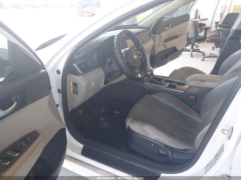 2016 Kia Optima VIN 5XXGT4L36GG064457 IAAI salvage auction — FRONT END, Repossession Paperwork (Georgia), sold $1,150 on 2026-07-13 (photo 5)