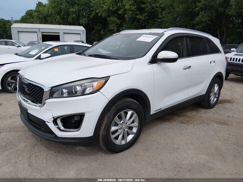 2016 Kia Sorento VIN 5XYPGDA56GG113127 IAAI salvage auction — FRONT END, Salvage (Indiana), sold $2,250 on 2026-07-23 (photo 6)