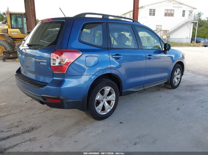 2015 Subaru Forester VIN JF2SJABC4FH536898 IAAI salvage auction — NORMAL WEAR, Clear (Florida), sold $2,225 on 2026-07-10 (photo 4)