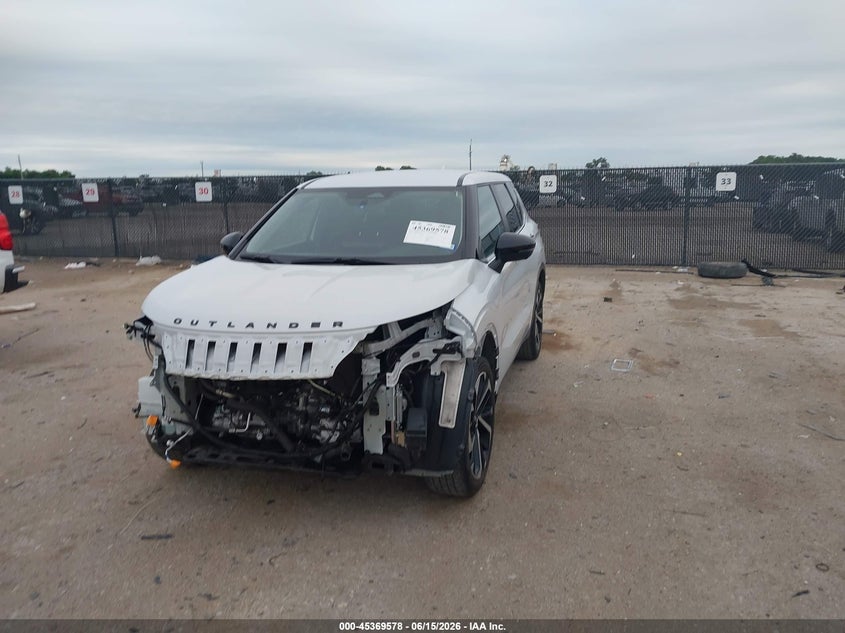 2024 Mitsubishi Outlander VIN JA4J3VA83RZ041500 IAAI salvage auction — FRONT END, Salvage (Texas), sold $3,550 on 2026-07-28 (photo 2)