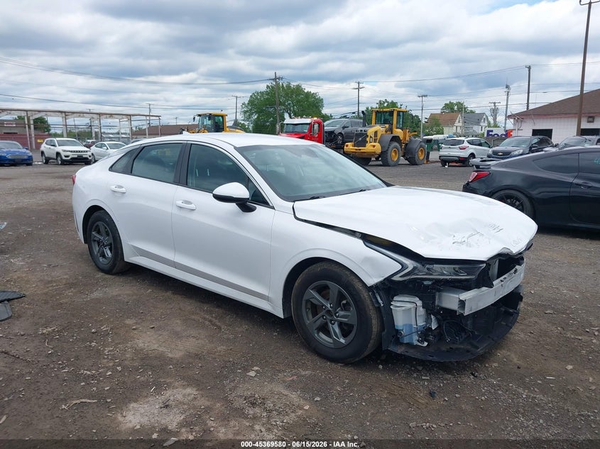 2022 Kia K5 VIN 5XXG24J2XNG115159 IAAI salvage auction — FRONT END, Mv-907A (New York), sold $3,450 on 2026-07-08 (photo 1)