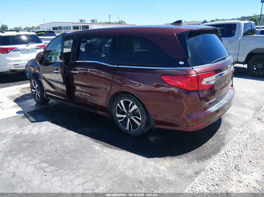 2018 Honda Odyssey VIN 5FNRL6H93JB049703 IAAI salvage auction — FRONT END, Salvage Title, sold $3,300 on 2026-08-04 (photo 3)