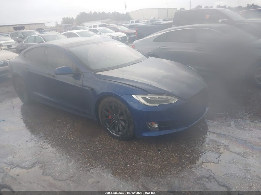 2016 Tesla Model s VIN 5YJSA1E12GF173253 IAAI salvage auction — SIDE, Original (Texas), sold $6,700 on 2026-07-16 (photo 1)