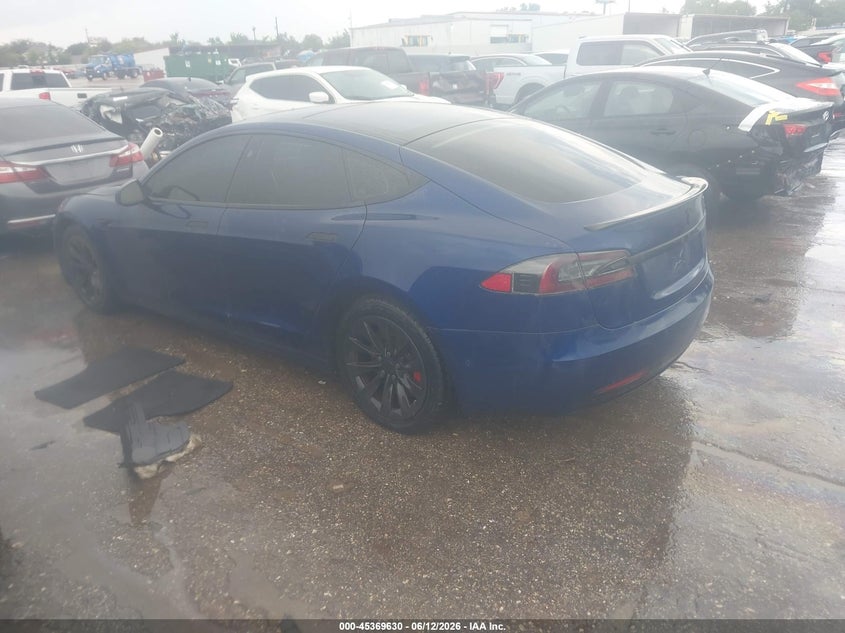 2016 Tesla Model s VIN 5YJSA1E12GF173253 IAAI salvage auction — SIDE, Original (Texas), sold $6,700 on 2026-07-16 (photo 3)