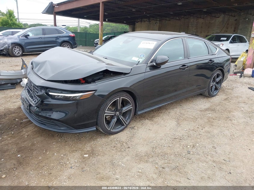 2023 Honda Accord VIN 1HGCY2F50PA047264 IAAI salvage auction — FRONT END, Wait Title, sold $9,300 on 2026-07-30 (photo 2)