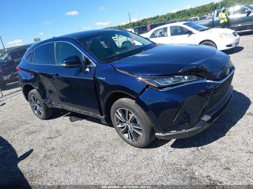 2021 Toyota Venza VIN JTEAAAAH3MJ026468 IAAI salvage auction — RIGHT SIDE, Salvage - 75% Or Less (Maryland), sold $11,100 on 2026-07-13 (photo 1)