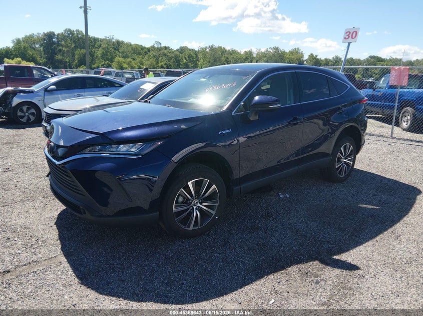 2021 Toyota Venza VIN JTEAAAAH3MJ026468 IAAI salvage auction — RIGHT SIDE, Salvage - 75% Or Less (Maryland), sold $11,100 on 2026-07-13 (photo 2)