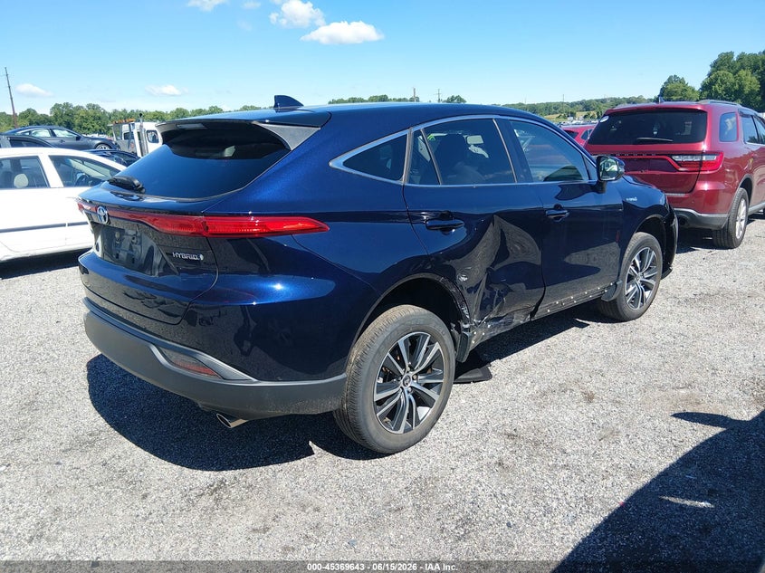 2021 Toyota Venza VIN JTEAAAAH3MJ026468 IAAI salvage auction — RIGHT SIDE, Salvage - 75% Or Less (Maryland), sold $11,100 on 2026-07-13 (photo 4)