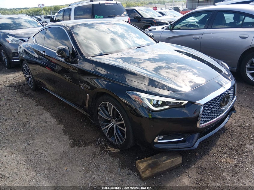 2019 Infiniti Q60 VIN JN1EV7EL7KM291596 — IAAI salvage auction photo