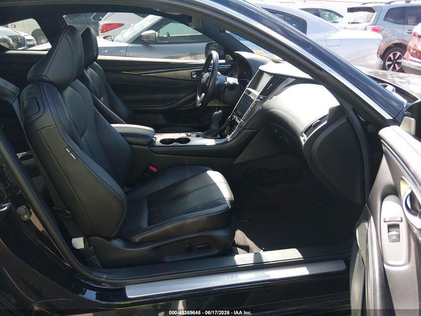 2019 Infiniti Q60 VIN JN1EV7EL7KM291596 IAAI salvage auction — HAIL, Clear (Oklahoma), sold $9,300 on 2026-08-01 (photo 5)
