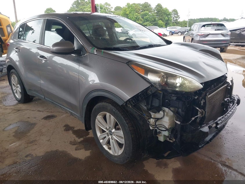 2019 Kia Sportage VIN KNDPM3AC4K7540801 IAAI salvage auction — FRONT END, Salvage Title, sold $2,350 on 2026-07-30 (photo 1)
