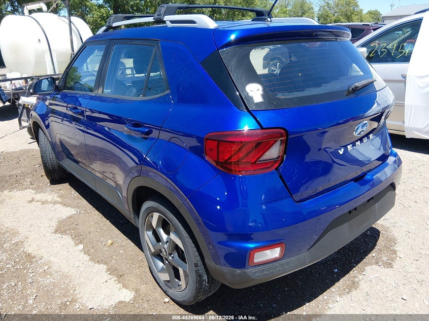 2023 Hyundai Venue VIN KMHRC8A31PU252408 IAAI salvage auction — RIGHT REAR, Salvage (Indiana), sold $5,125 on 2026-07-29 (photo 3)
