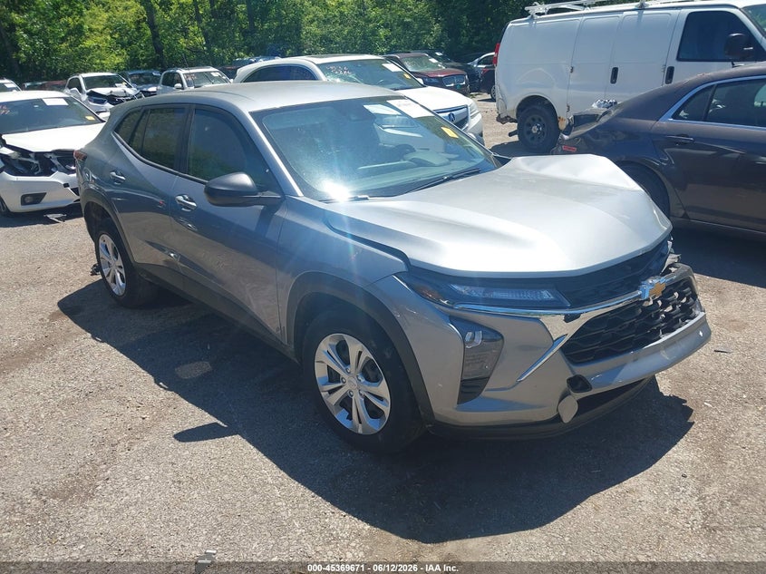 2025 Chevrolet Trax VIN KL77LFEP7SC129768 IAAI salvage auction — LEFT FRONT, Salvage (Ohio), sold $3,250 on 2026-07-28 (photo 1)