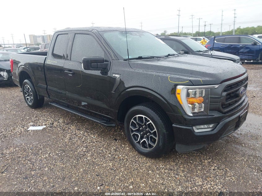 2022 Ford F-150 VIN 1FTEX1CP2NKD74430 — IAAI salvage auction photo