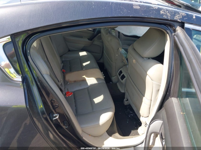 2012 Acura Tl VIN 19UUA8F55CA007834 IAAI salvage auction — SIDE, Clear (Massachusetts), sold $475 on 2026-07-11 (photo 8)