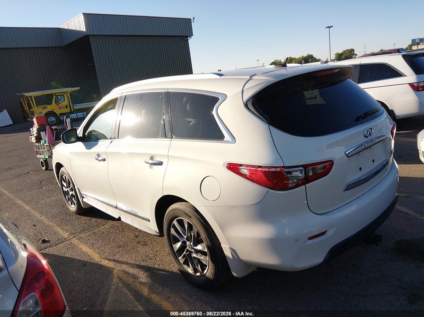2013 Infiniti Jx35 VIN 5N1AL0MM5DC329818 IAAI salvage auction — NORMAL WEAR, Clear (Idaho), sold $1,350 on 2026-07-10 (photo 3)