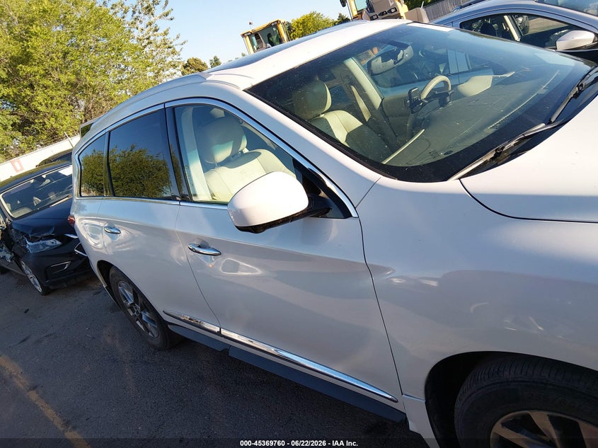 2013 Infiniti Jx35 VIN 5N1AL0MM5DC329818 IAAI salvage auction — NORMAL WEAR, Clear (Idaho), sold $1,350 on 2026-07-10 (photo 6)