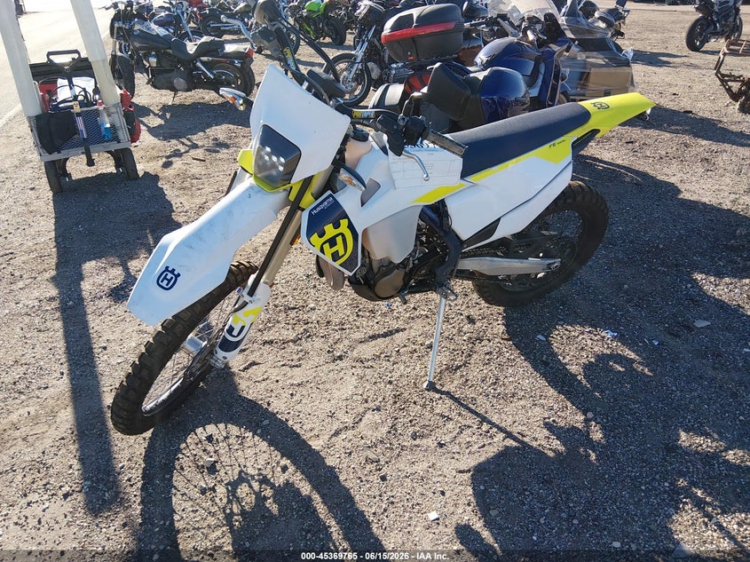 2023 Husqvarna Fe501 VIN VBKUAK40XPM445495 IAAI salvage auction — FRONT END, Salvage (Utah), sold $1,250 on 2026-07-28 (photo 2)