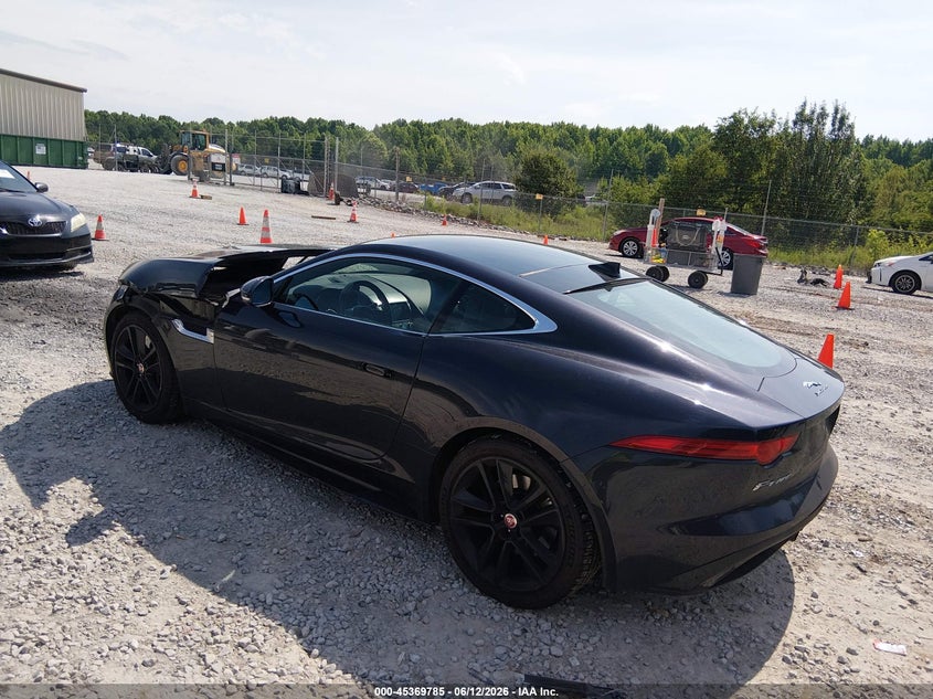 2017 Jaguar F-type VIN SAJWJ6BV1H8K43107 IAAI salvage auction — FRONT END, Salvage (Alabama), sold $300 on 2026-07-29 (photo 3)