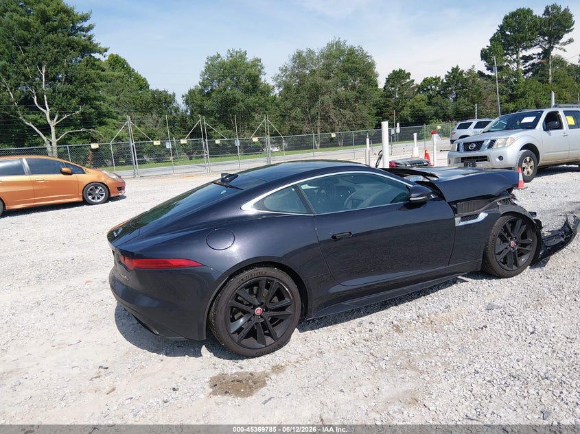 2017 Jaguar F-type VIN SAJWJ6BV1H8K43107 IAAI salvage auction — FRONT END, Salvage (Alabama), sold $300 on 2026-07-29 (photo 4)