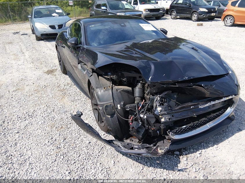 2017 Jaguar F-type VIN SAJWJ6BV1H8K43107 IAAI salvage auction — FRONT END, Salvage (Alabama), sold $300 on 2026-07-29 (photo 6)