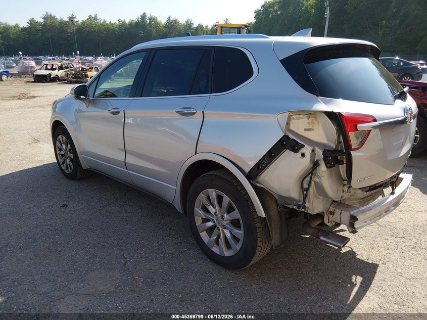 2017 Buick Envision VIN LRBFXBSA9HD070994 IAAI salvage auction — REAR END, Salvage (Maine), sold $25 on 2026-07-13 (photo 3)