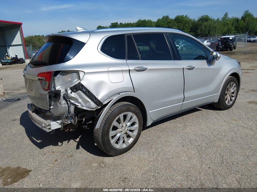 2017 Buick Envision VIN LRBFXBSA9HD070994 IAAI salvage auction — REAR END, Salvage (Maine), sold $25 on 2026-07-13 (photo 4)