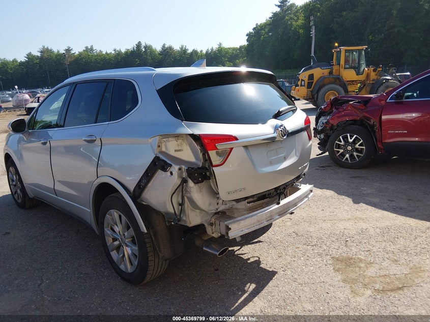 2017 Buick Envision VIN LRBFXBSA9HD070994 IAAI salvage auction — REAR END, Salvage (Maine), sold $25 on 2026-07-13 (photo 6)