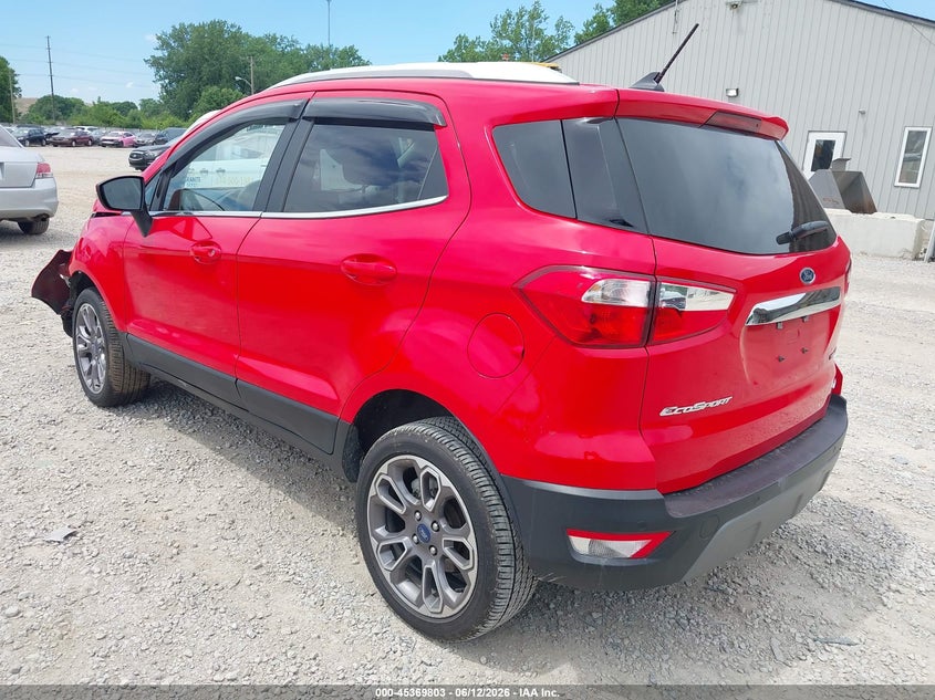 2021 Ford Ecosport VIN MAJ6S3KL0MC439304 IAAI salvage auction — FRONT END, Salvage Title, sold $1,700 on 2026-07-22 (photo 3)