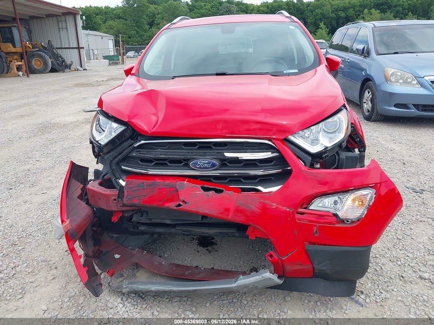 2021 Ford Ecosport VIN MAJ6S3KL0MC439304 IAAI salvage auction — FRONT END, Salvage Title, sold $1,700 on 2026-07-22 (photo 6)