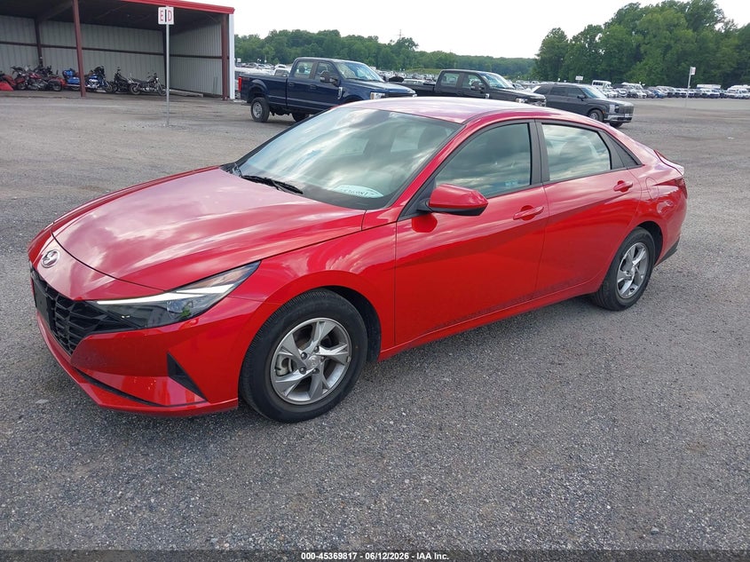 2021 Hyundai Elantra VIN 5NPLL4AG9MH046507 IAAI salvage auction — NORMAL WEAR, Sf97 (Maryland), sold $1,000 on 2026-07-21 (photo 2)