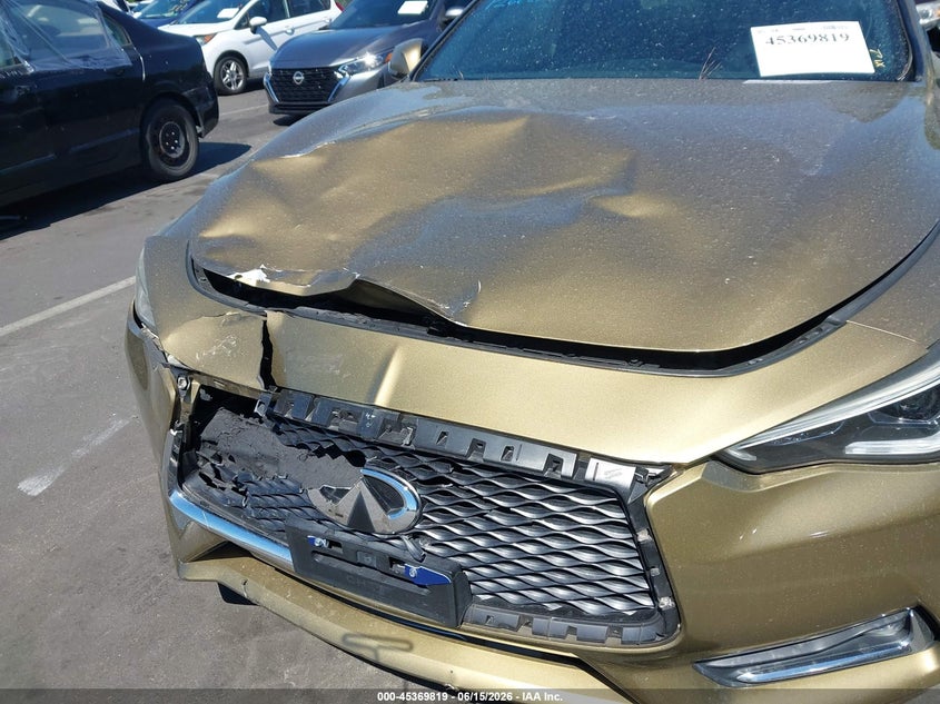 2018 Infiniti Q60 VIN JN1CV7EK6JM200217 IAAI salvage auction — FRONT END, Salvage (Idaho), sold $25 on 2026-07-29 (photo 6)