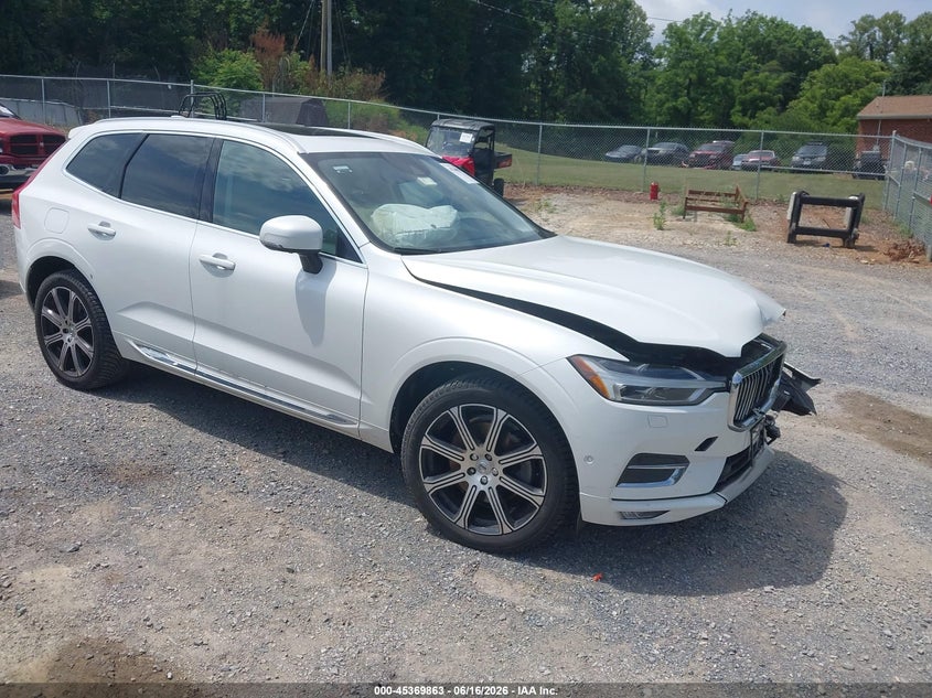 2018 Volvo Xc60 VIN YV4A22RL4J1049086 IAAI salvage auction — FRONT END, Wait Title, sold $4,950 on 2026-08-06 (photo 1)