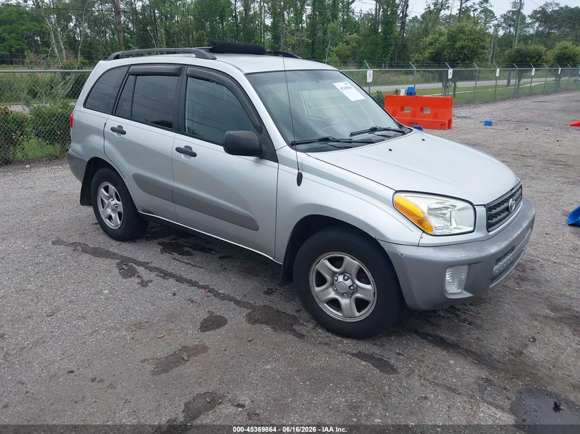 2003 Toyota Rav4 VIN JTEHH20VX36092900 IAAI salvage auction — NORMAL WEAR, Clear (Florida), sold $350 on 2026-07-07 (photo 1)