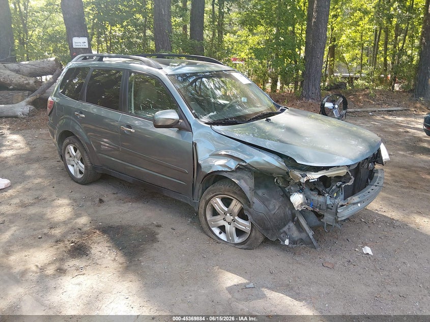 2009 Subaru Forester VIN JF2SH63619H771202 IAAI salvage auction — FRONT END, Clear (Virginia), sold $325 on 2026-07-14 (photo 1)