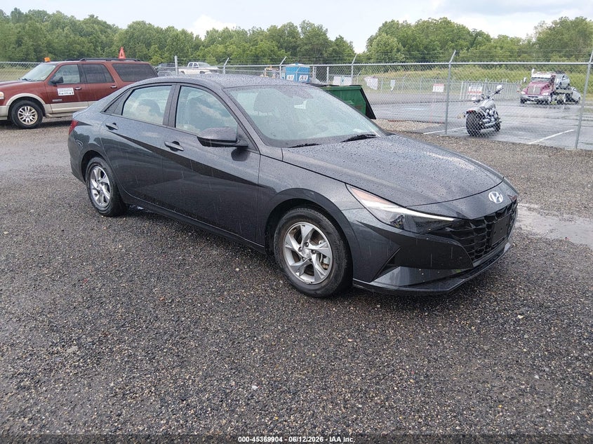 2021 Hyundai Elantra VIN 5NPLL4AG8MH048913 IAAI salvage auction — NORMAL WEAR, Sf97 (Maryland), sold $2,050 on 2026-07-21 (photo 1)