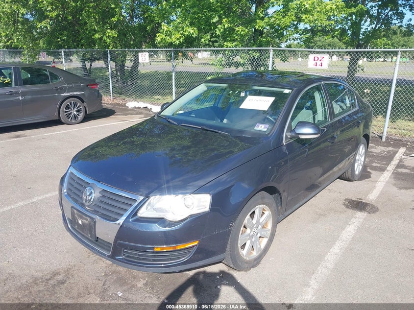2006 Volkswagen Passat VIN WVWAK73C26P055028 IAAI salvage auction — FRONT END, Clear (New Jersey), sold $425 on 2026-07-13 (photo 2)