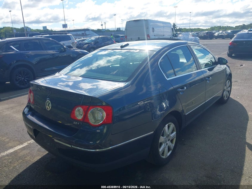 2006 Volkswagen Passat VIN WVWAK73C26P055028 IAAI salvage auction — FRONT END, Clear (New Jersey), sold $425 on 2026-07-13 (photo 4)