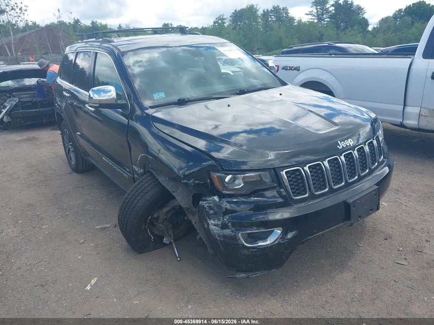 2017 Jeep Grand cherokee VIN 1C4RJFBG3HC862009 IAAI salvage auction — RIGHT FRONT, Salvage (Massachusetts), sold $3,500 on 2026-07-11 (photo 1)