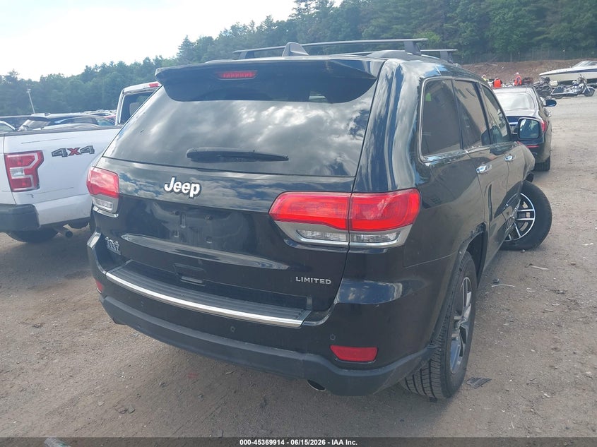 2017 Jeep Grand cherokee VIN 1C4RJFBG3HC862009 IAAI salvage auction — RIGHT FRONT, Salvage (Massachusetts), sold $3,500 on 2026-07-11 (photo 4)