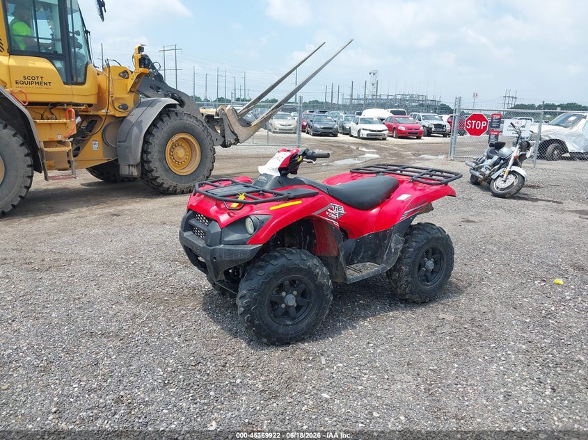 2021 Kawasaki Kvf VIN JKAVFDL37MB509508 IAAI salvage auction — FRAME DAMAGE, Salvage (Louisiana), sold $2,450 on 2026-07-15 (photo 2)