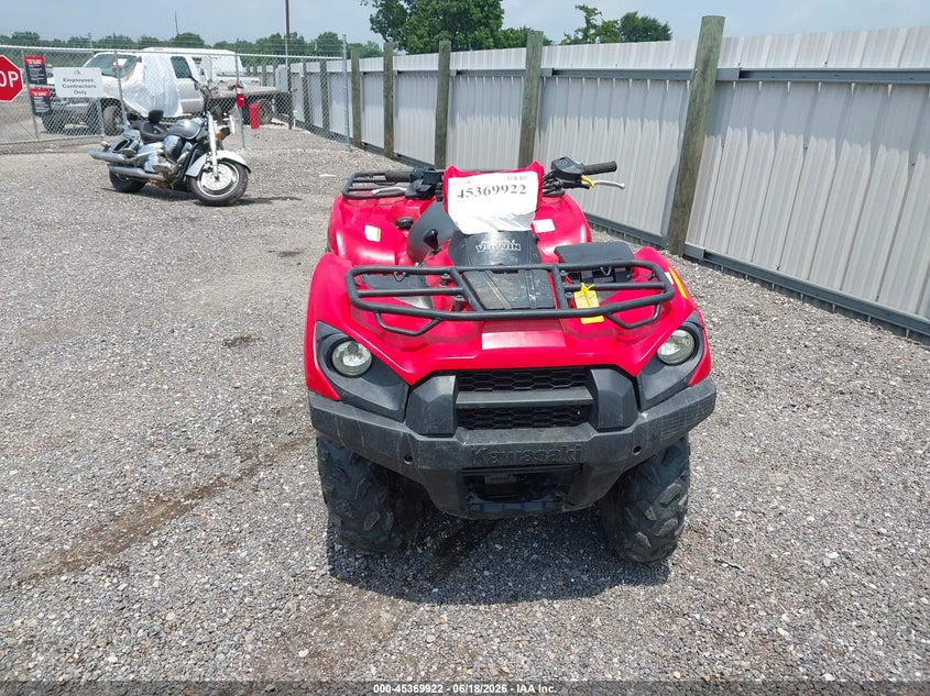 2021 Kawasaki Kvf VIN JKAVFDL37MB509508 IAAI salvage auction — FRAME DAMAGE, Salvage (Louisiana), sold $2,450 on 2026-07-15 (photo 5)