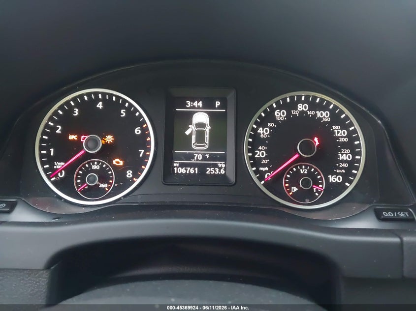 2016 Volkswagen Tiguan VIN WVGBV7AXXGK000497 IAAI salvage auction — HAIL, Salvage Title, sold $25 on 2026-07-29 (photo 7)