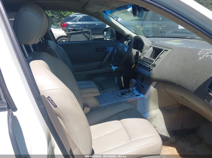 2005 Infiniti Fx35 VIN JNRAS08W45X206492 IAAI salvage auction — LEFT SIDE, Salvage (North Carolina), sold $275 on 2026-07-09 (photo 5)