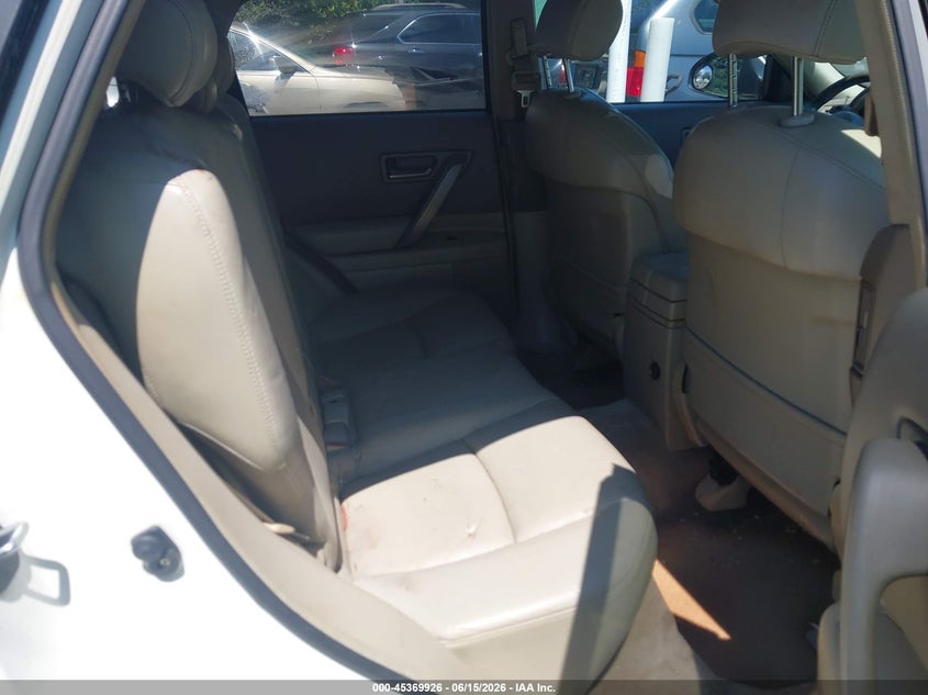 2005 Infiniti Fx35 VIN JNRAS08W45X206492 IAAI salvage auction — LEFT SIDE, Salvage (North Carolina), sold $275 on 2026-07-09 (photo 8)
