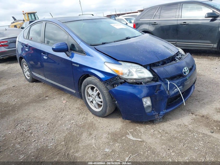2010 Toyota Prius VIN JTDKN3DU3A0176423 IAAI salvage auction — FRONT END, Salvage (Texas), sold $1,850 on 2026-07-24 (photo 1)