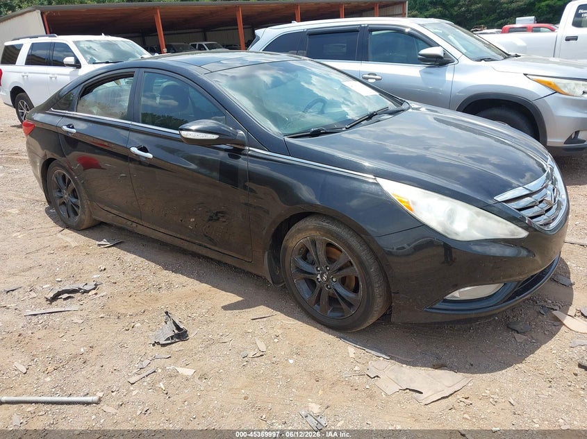 2012 Hyundai Sonata VIN 5NPEC4AC6CH407132 IAAI salvage auction — LEFT SIDE, Salvage (Alabama), sold $25 on 2026-07-08 (photo 1)